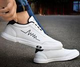 Afreet White Chunky Sneaker Shoes For Men